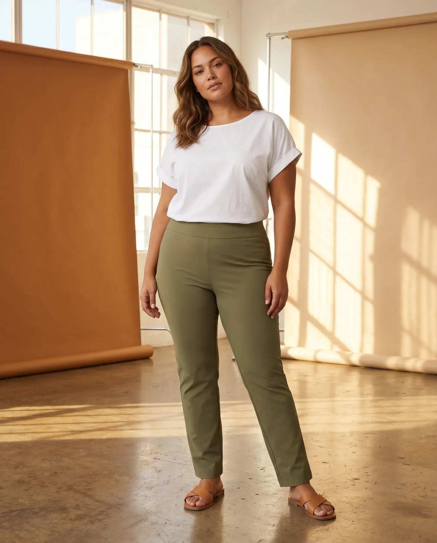 STRAIGHT LEG MILLENNIUM ERIC PANT - CURVY