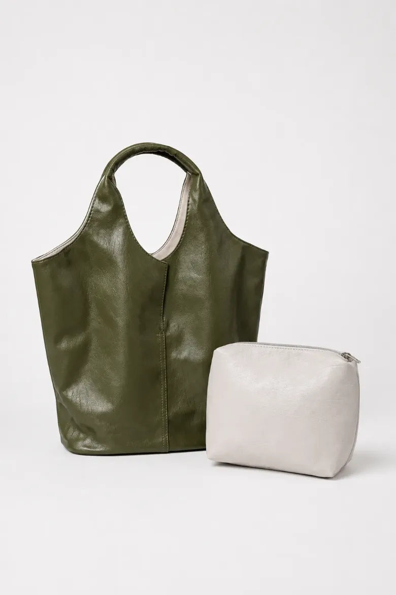 The Tori Reversible Hobo Bag w/ Pouch