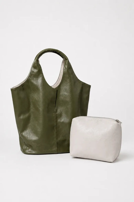 The Tori Reversible Hobo Bag w/ Pouch