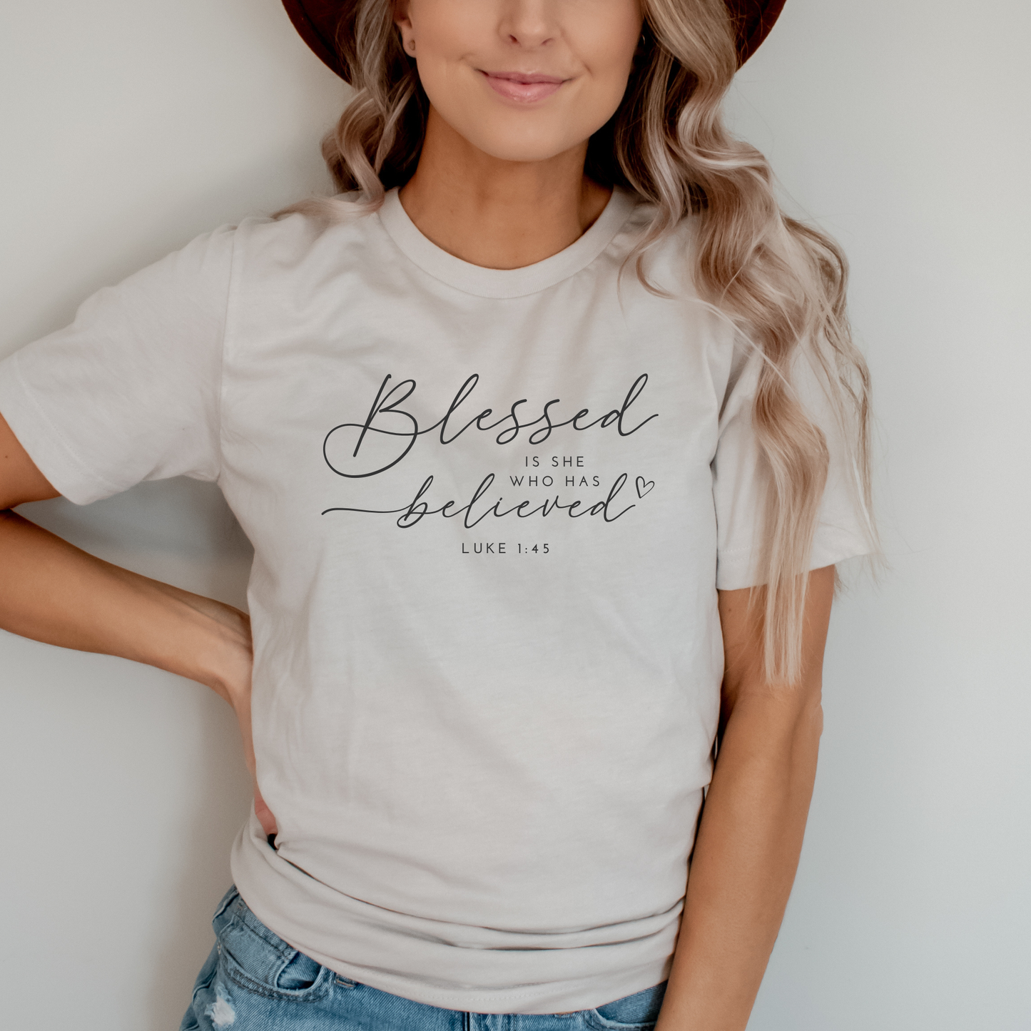 Blessed Fall Graphic Long Sleeve Shirt Custom Verse or Text