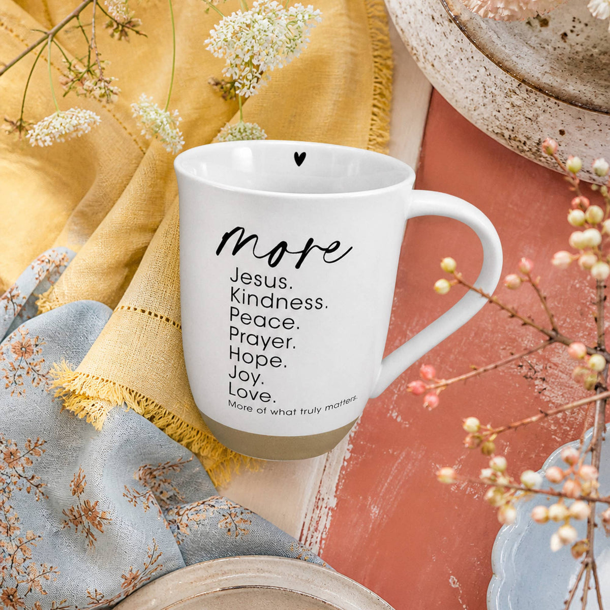 LCP Mug What Truly Matters More Jesus 18oz