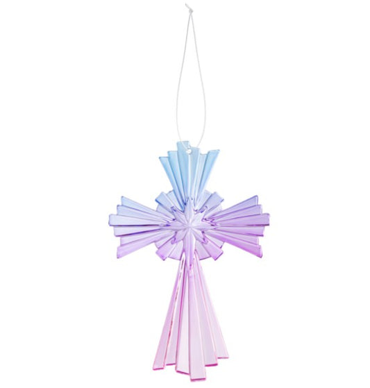 Acrylic Vivid Sunrays Crosses