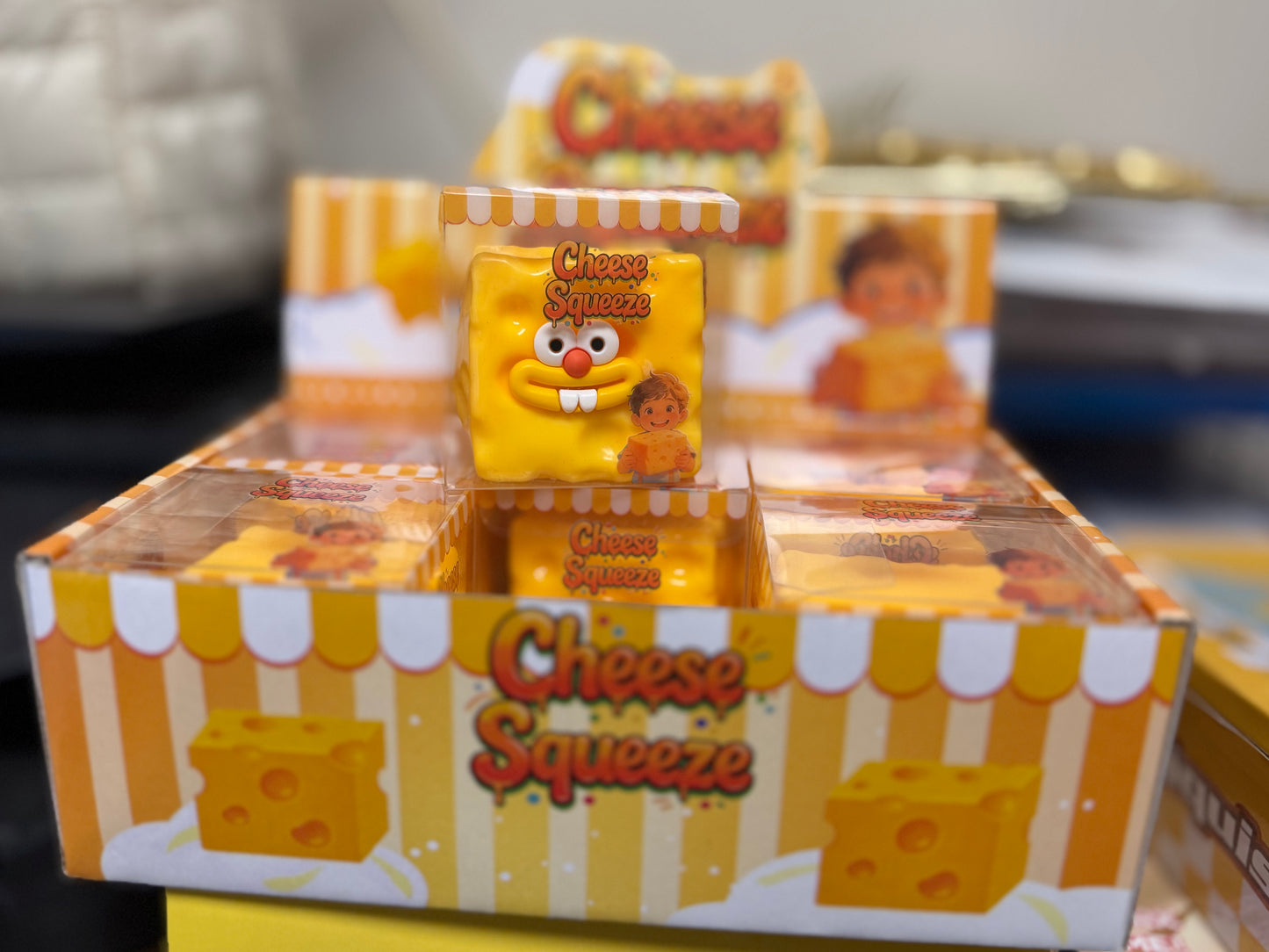 Crunchy Cheese Squishy