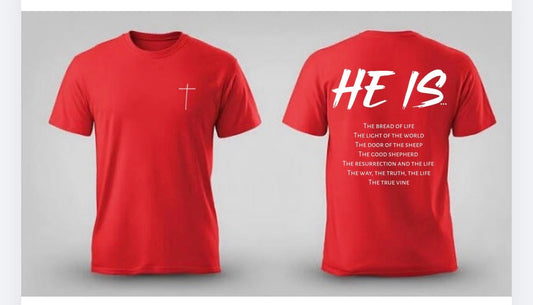 HE IS - T-shirts for men