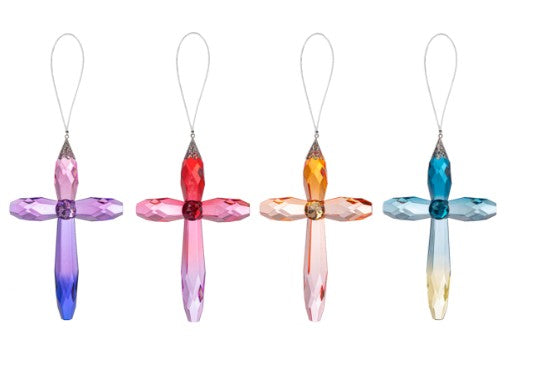 Acrylic Glory Hanging Crosses