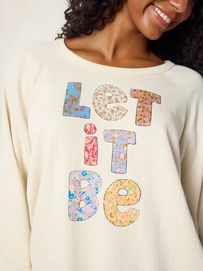NL Let It Be - Old School Cotton Sweatshirt
