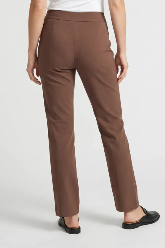 Straight Leg Millennium Eric Pant - Chocolate Brown