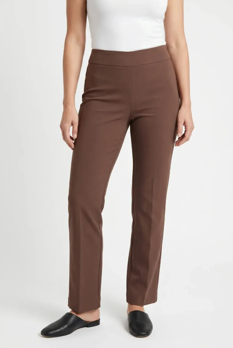 Straight Leg Millennium Eric Pant - Chocolate Brown