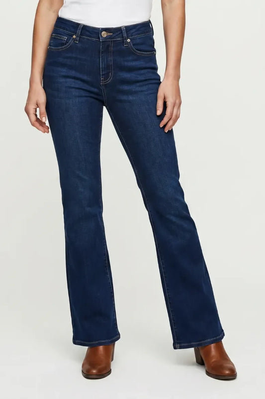 32" Inseam Bootcut Jean - Dark Wash