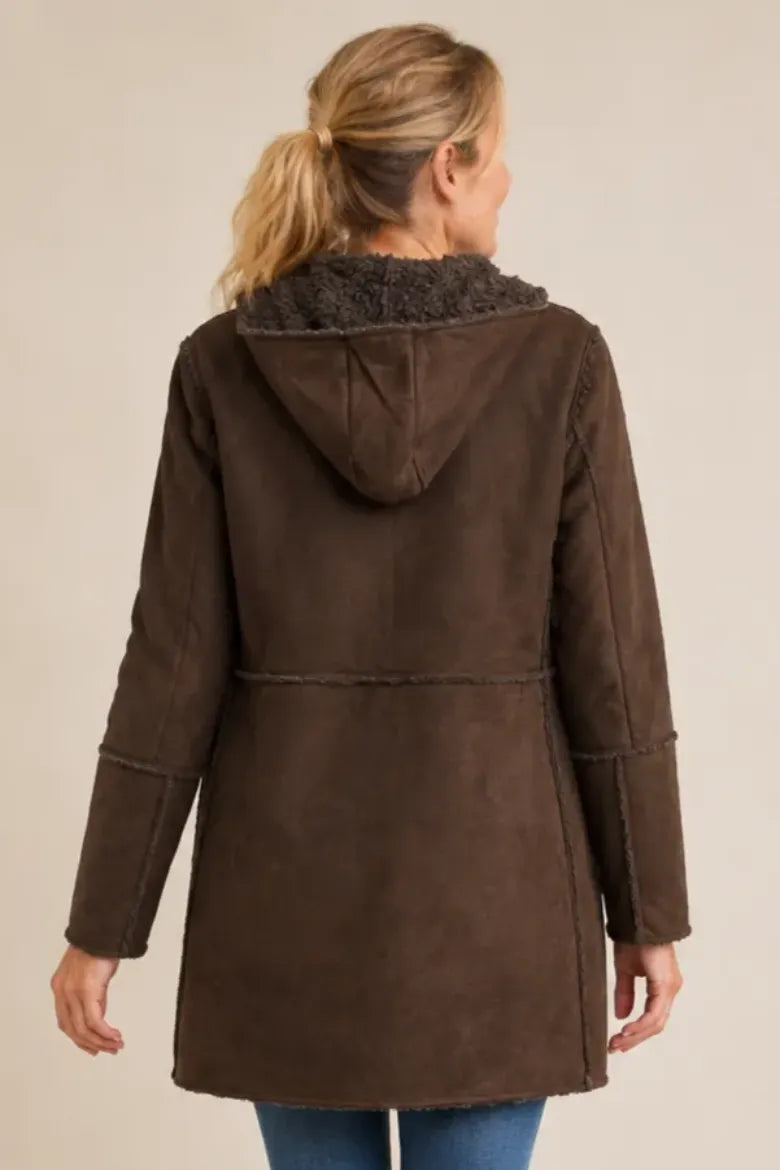 Reversible Shearling Coat