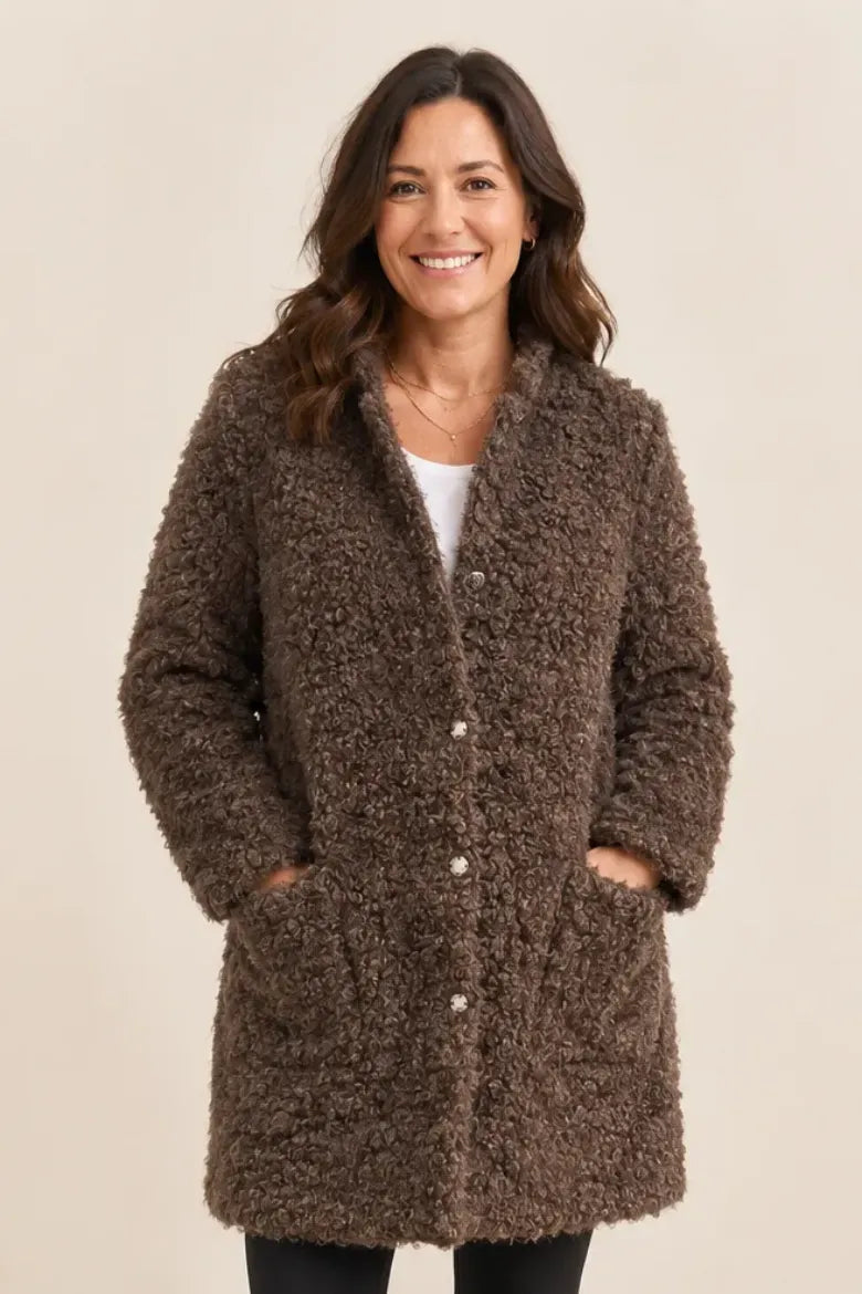 Reversible Shearling Coat