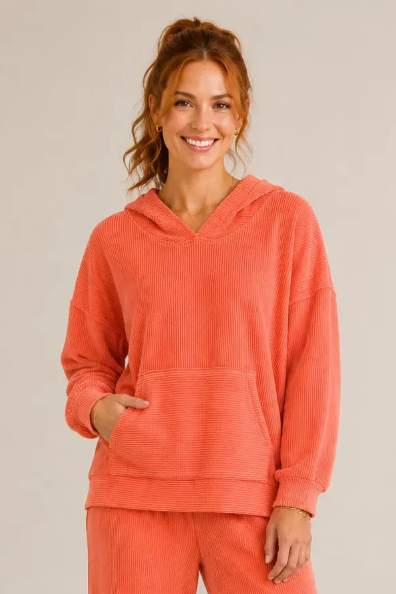 Urban Ribbed Hoodie