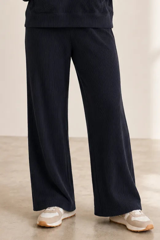 Urban Ribbed Wide Leg Pant