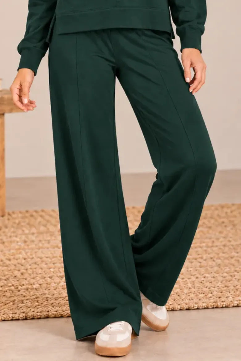 Silky Soft Seam Front Straight Leg Pant