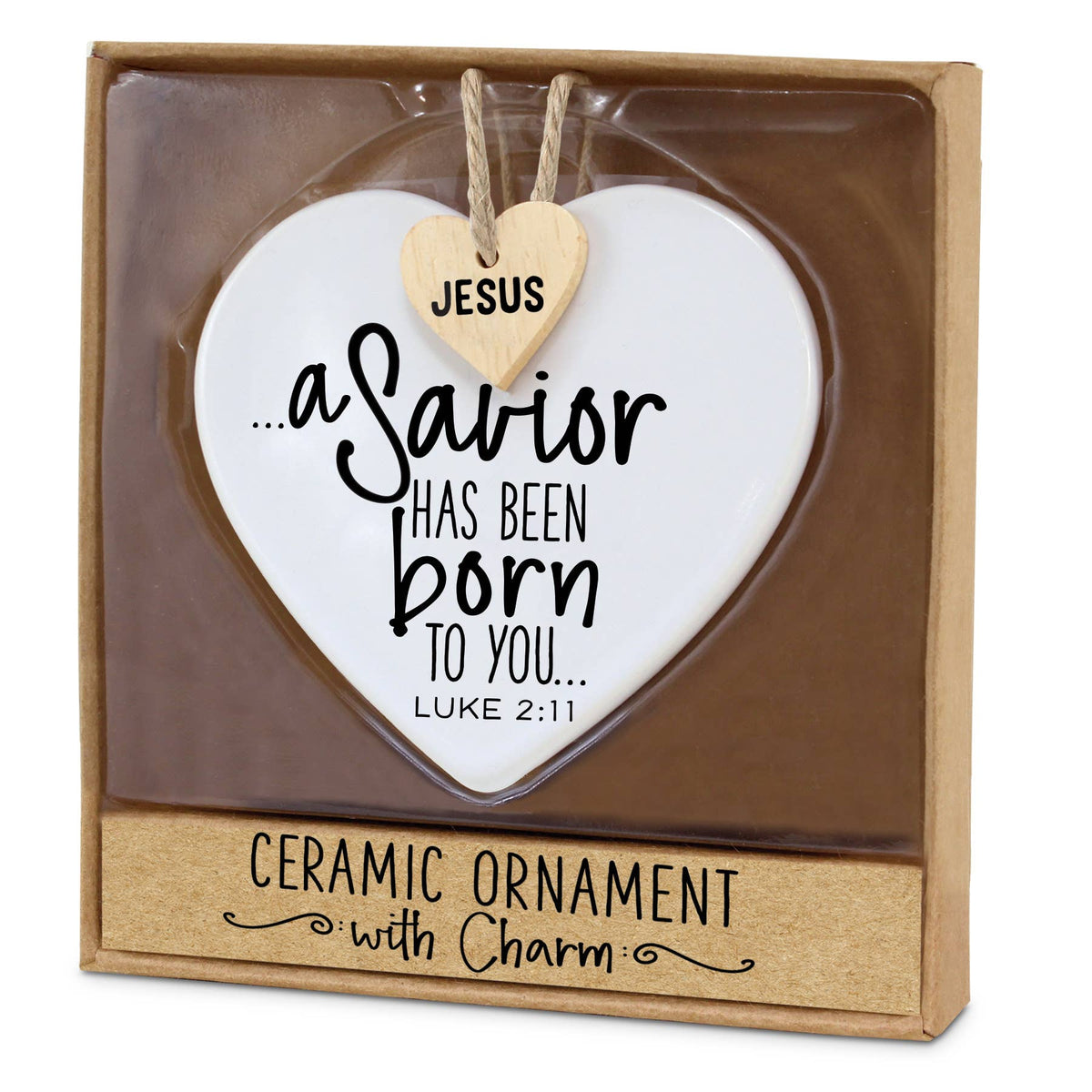 🎄LCP Ornament Heart Tag Savior Twine Hanger