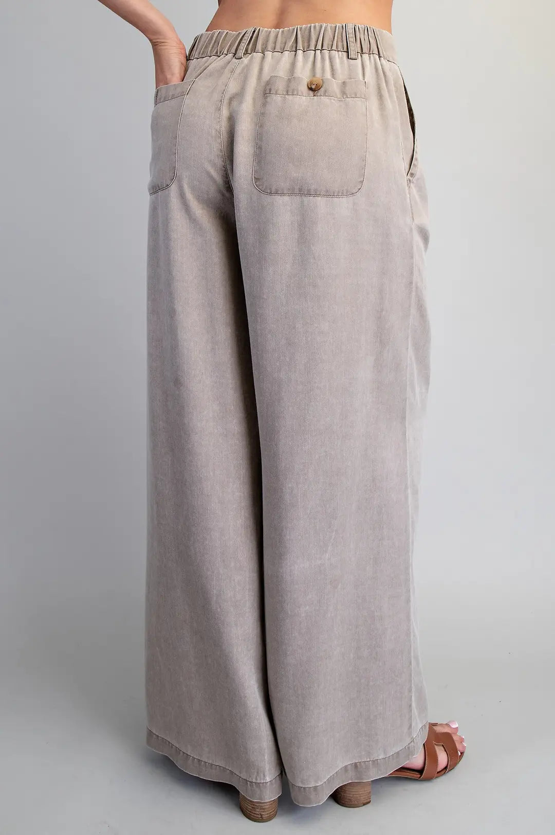 EE:SOME Zipper Front Wide Leg Pants ✨
