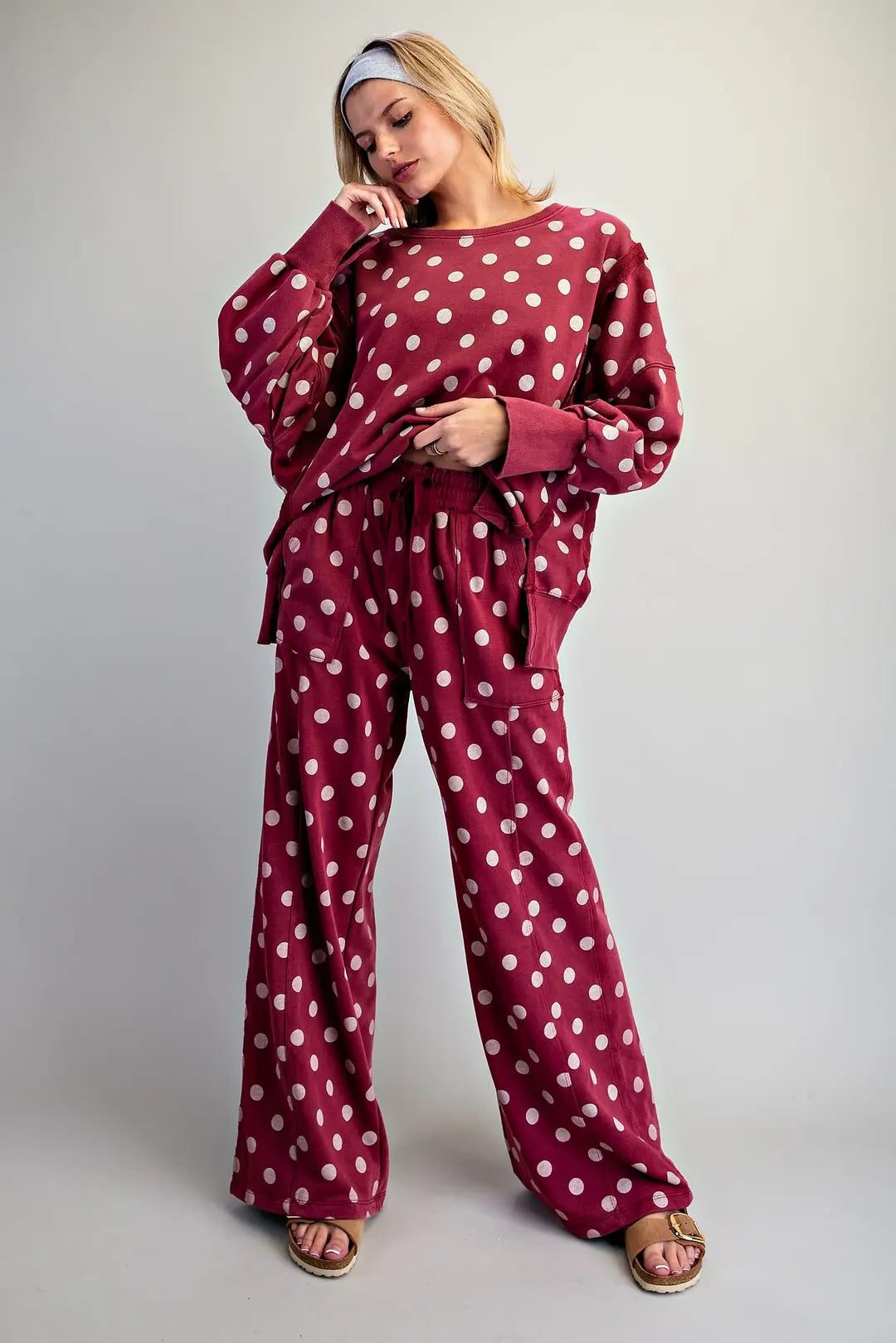 Mineral EE:SOME ineral Wash Polka Dots - Bottoms