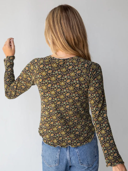 NL Lily Cotton Long Sleeve Tee Shirt