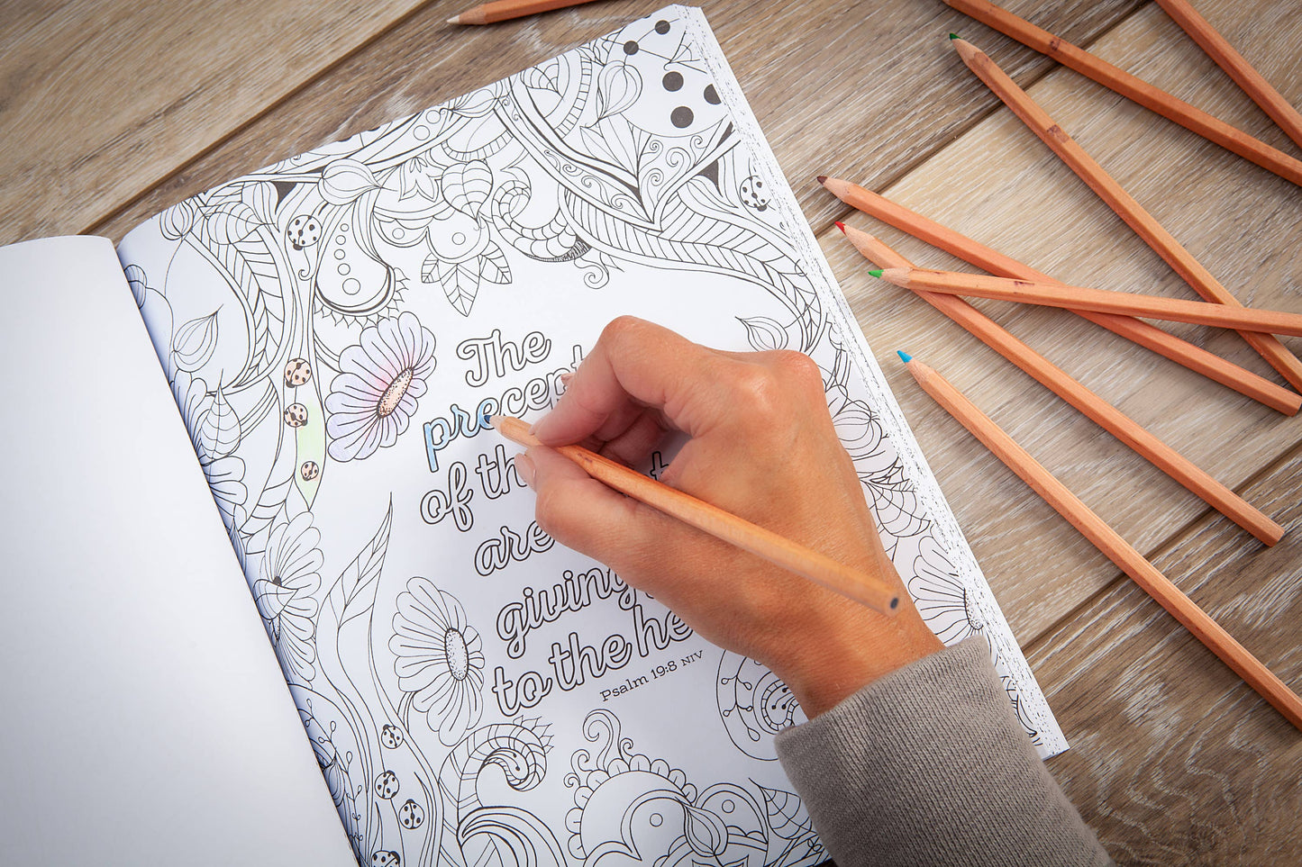The Beloved Psalms (Coloring Book, 60+ Coloring Pages!)