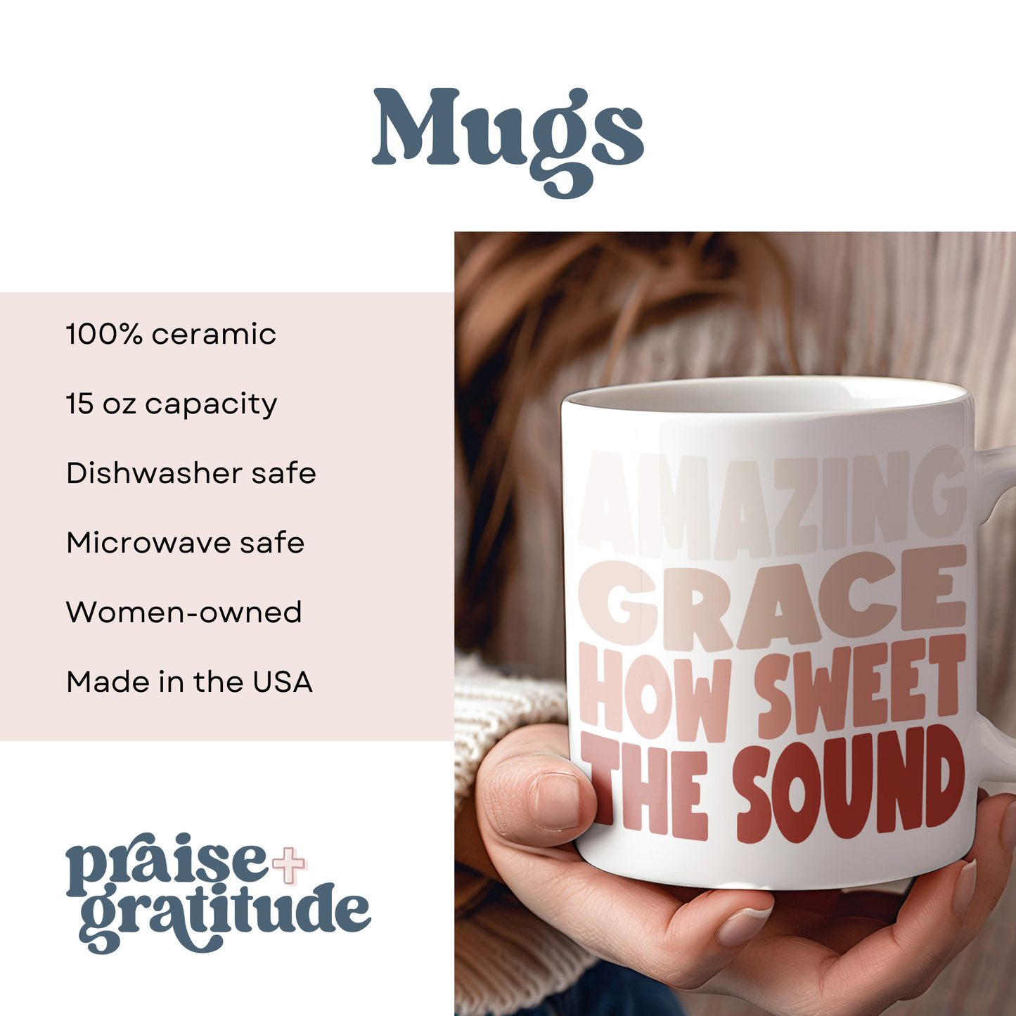 Pumpkin Spice and Jesus Christ 15 oz ceramic coffee mug