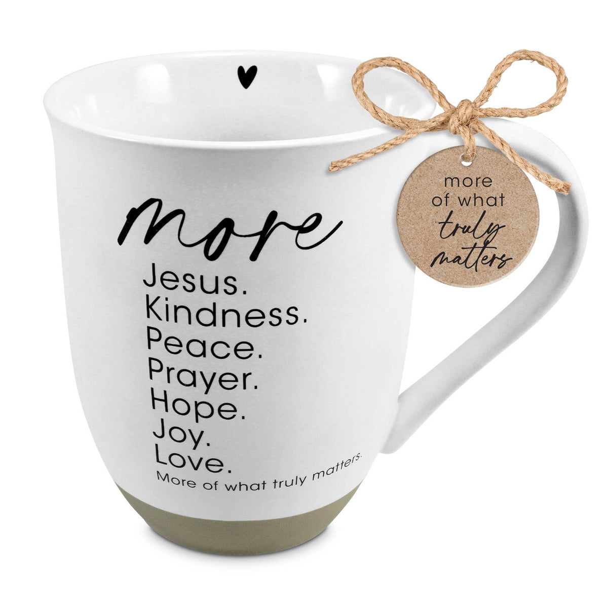LCP Mug What Truly Matters More Jesus 18oz