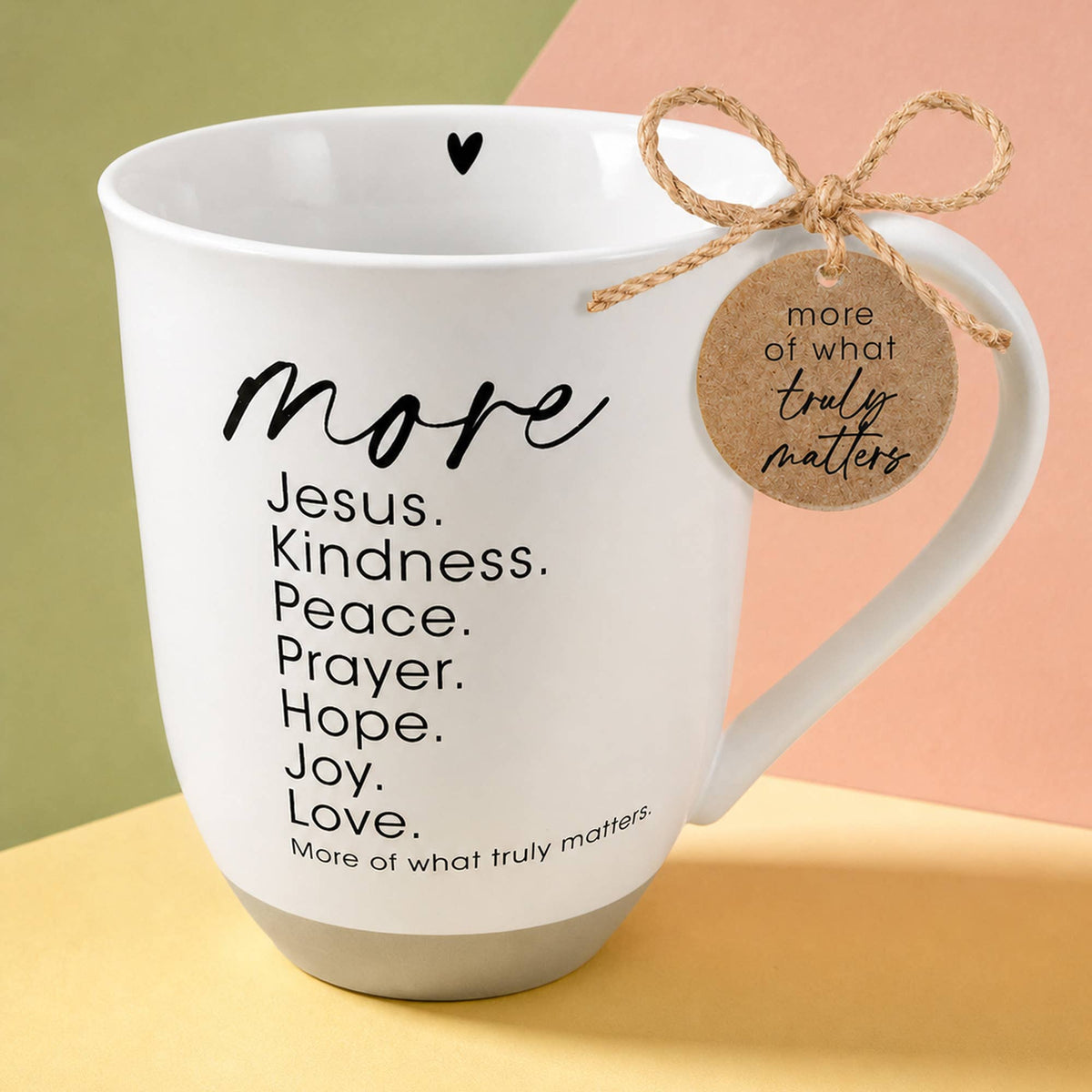 LCP Mug What Truly Matters More Jesus 18oz
