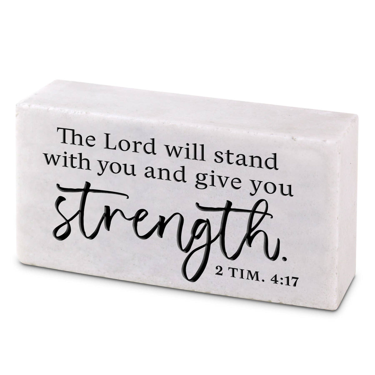 LCP Plaque Cast Stone The Will Stand
