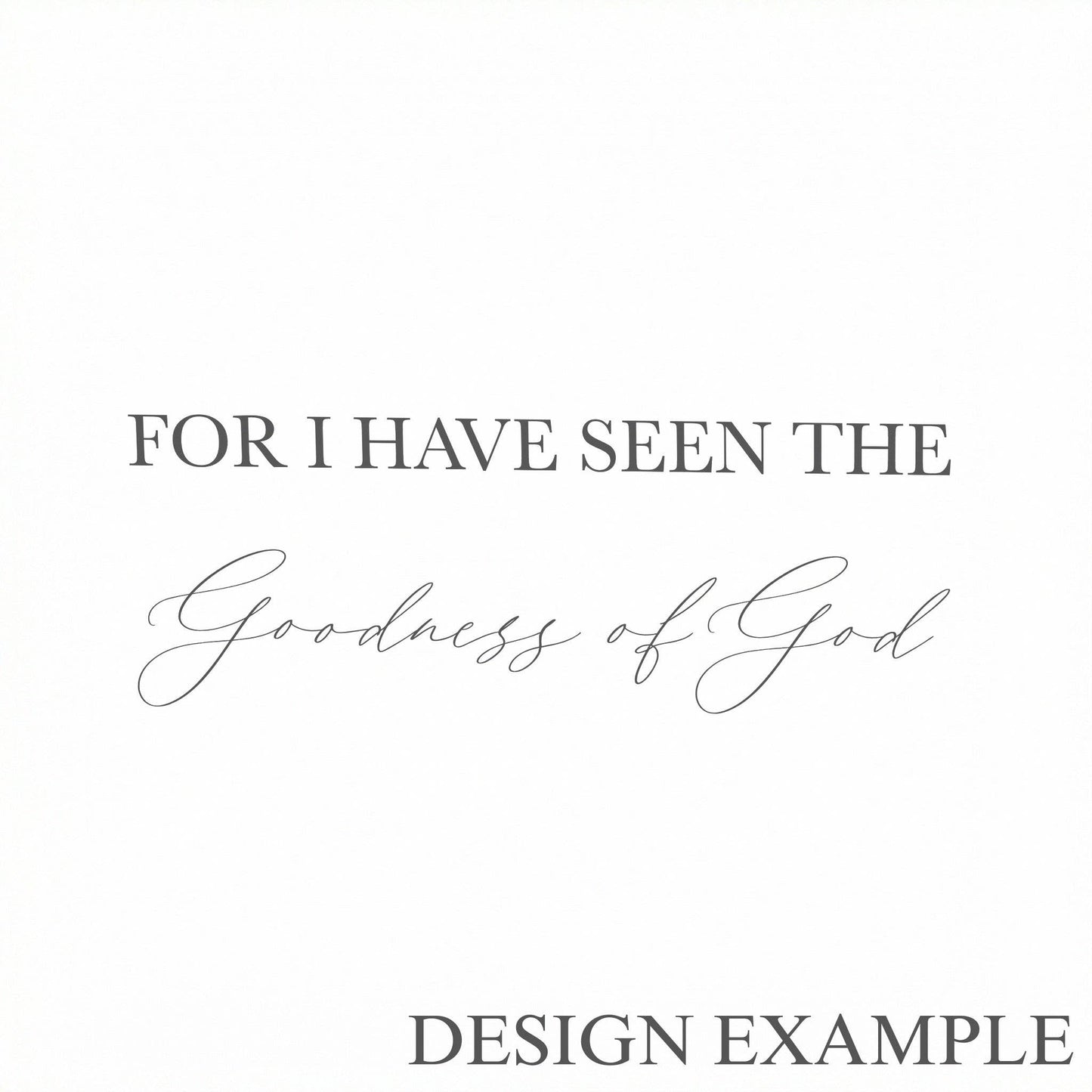Wooden Frames - Goodness of God | Housewarming Gift