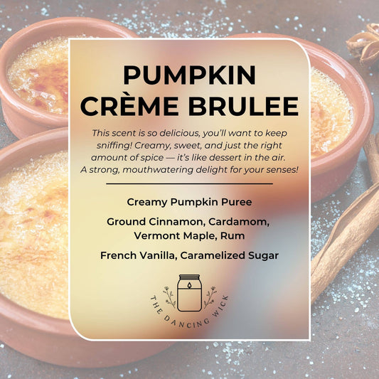 "Hello Pumpkin" Fall Candle / Pumpkin Creme Brulee Scent