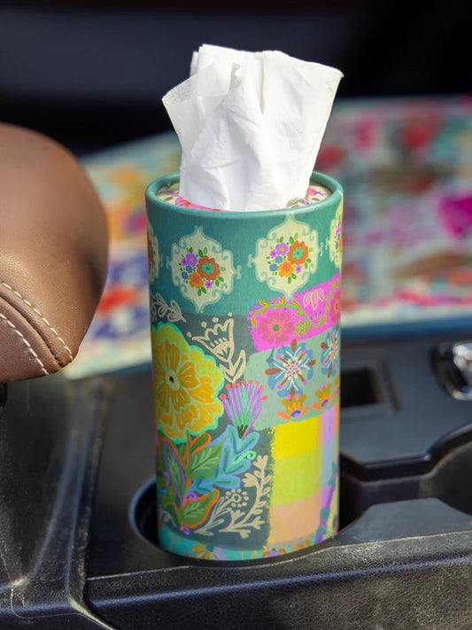 NL Car Tissues - Floral Patchwork