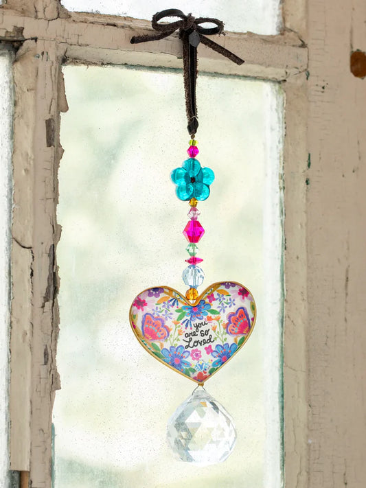 NL Sun Catcher Car Charm - You Are Loved