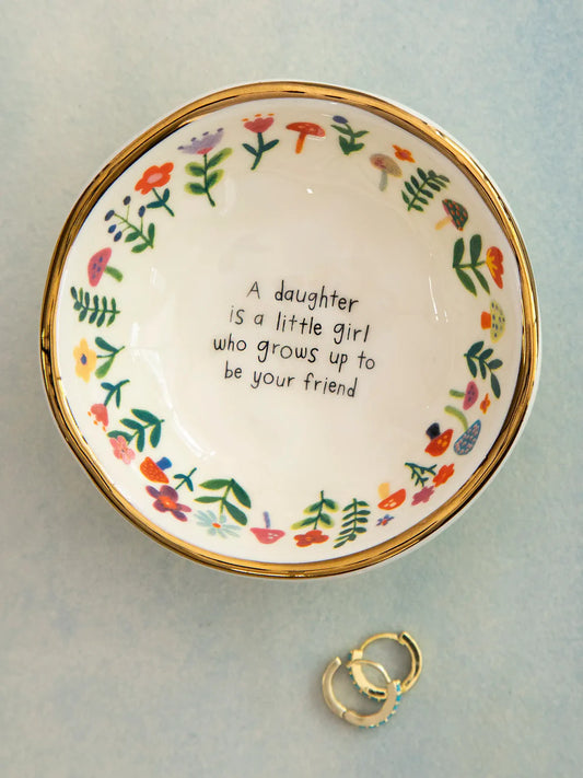 NL Ceramic Giving Trinket Bowl - Daughter Friend