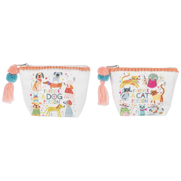 Furry Friends Pouches - Furever A Cat/Dog Person