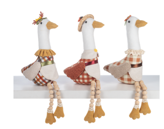 Stuffed Geese Shelfsitters