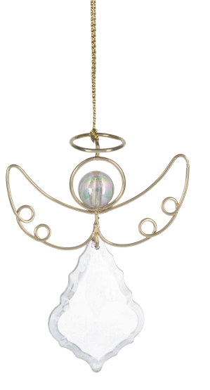 Angel Crystal Drop Ornaments
