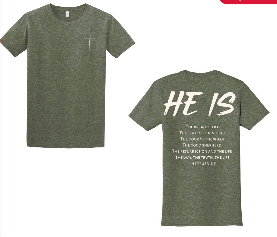 HE IS - T-shirts for men