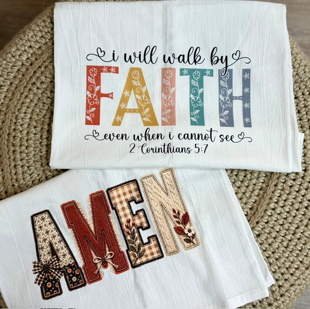 Inspirational & Fall Tea Towels