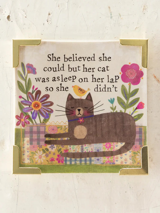 NL Corner Magnet Keepsake - Cat