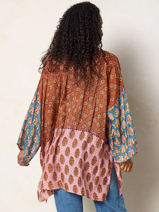 NL - Sierra Kimono Wildflower Tiles Rust