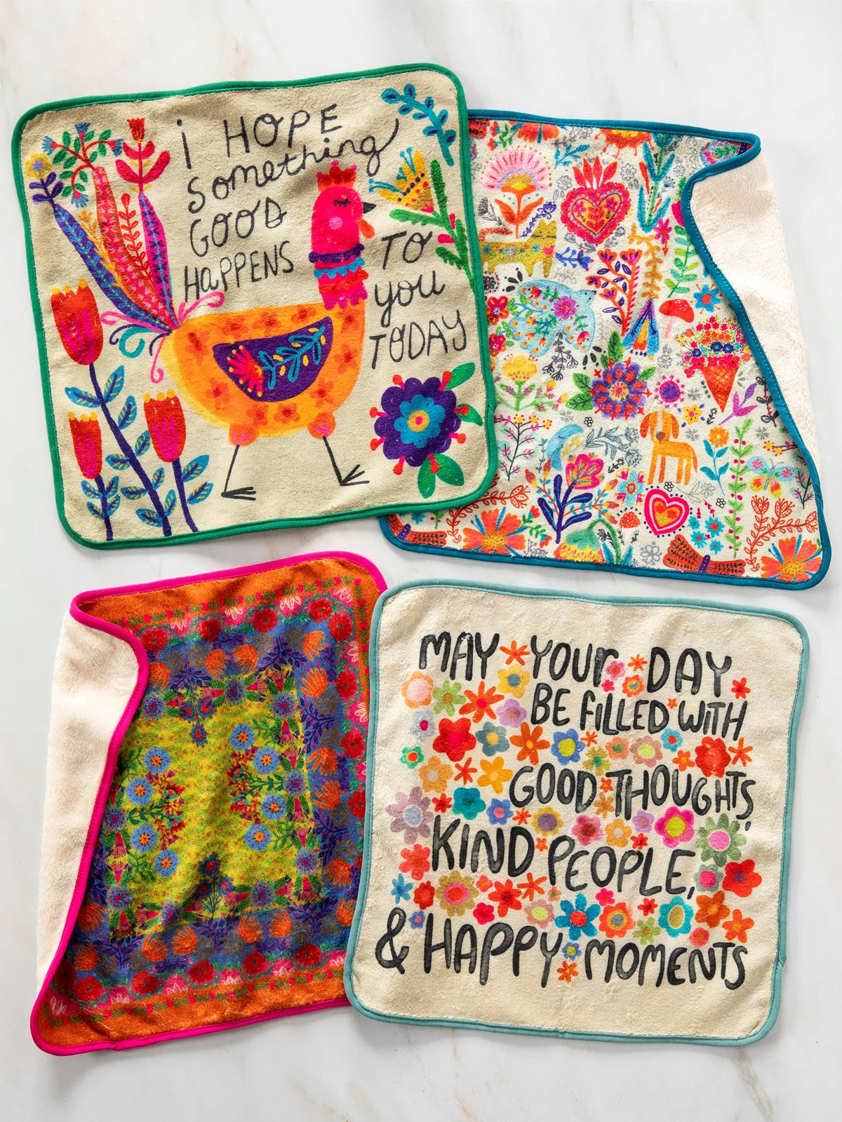 NL Microfiber Dish Cloth, Set of 4