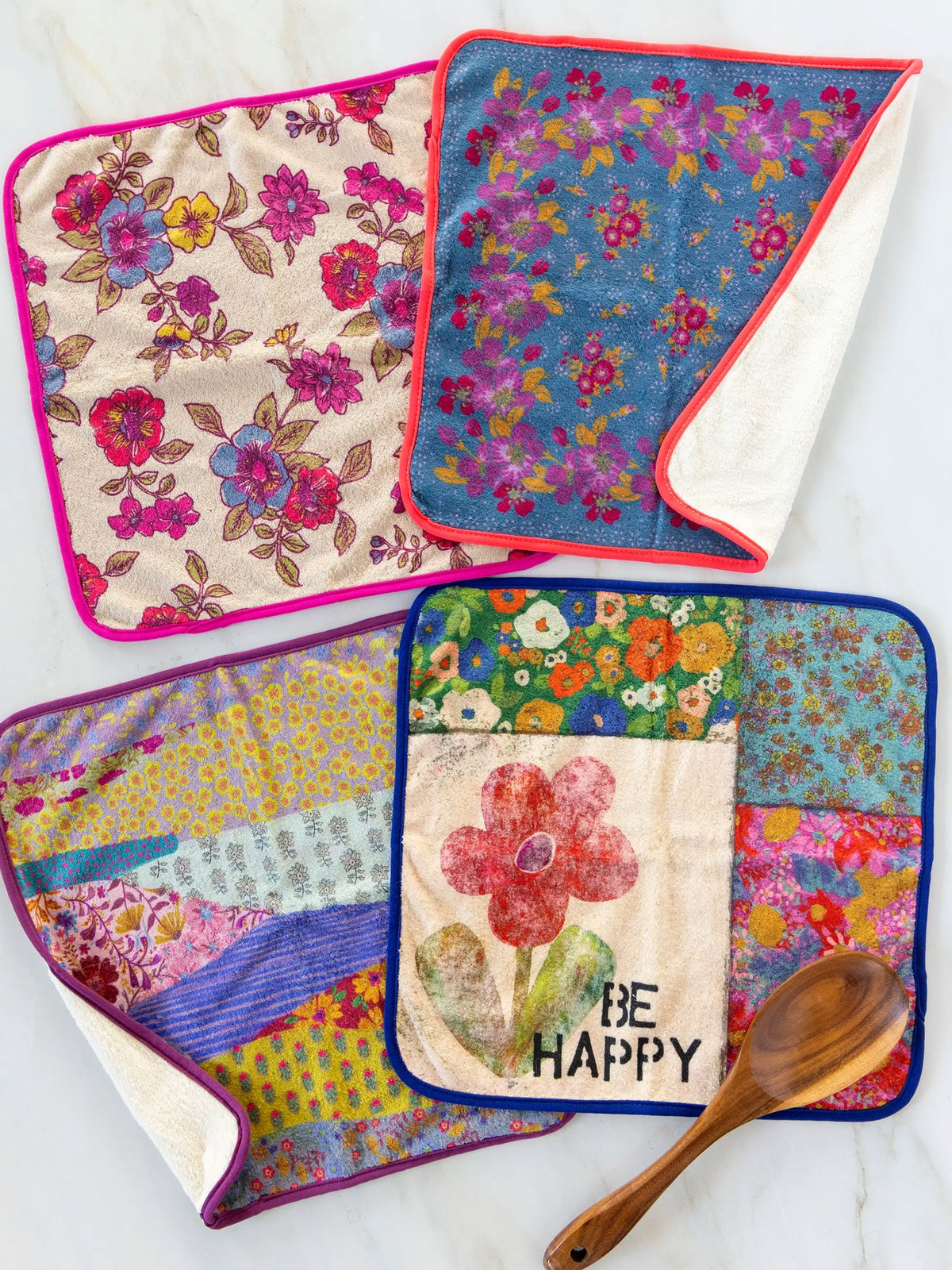 NL Microfiber Dish Cloth, Set of 4