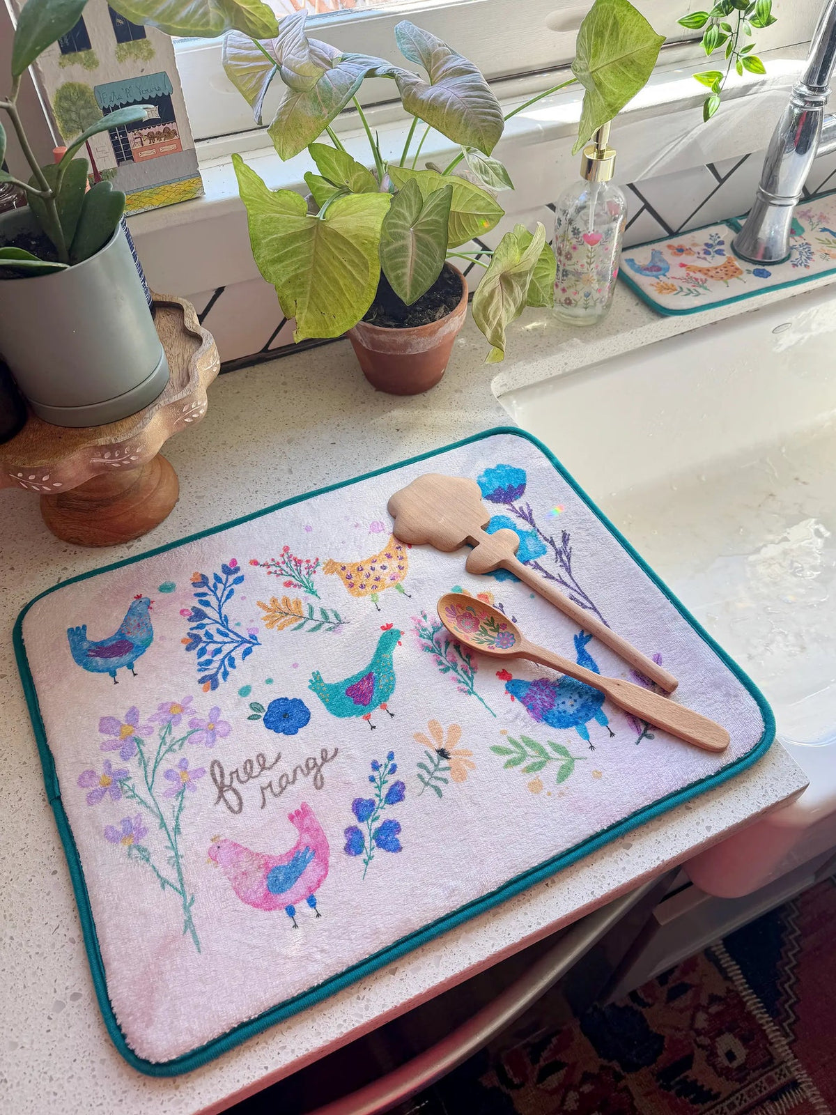 NL Reversible Dish Drying Mat