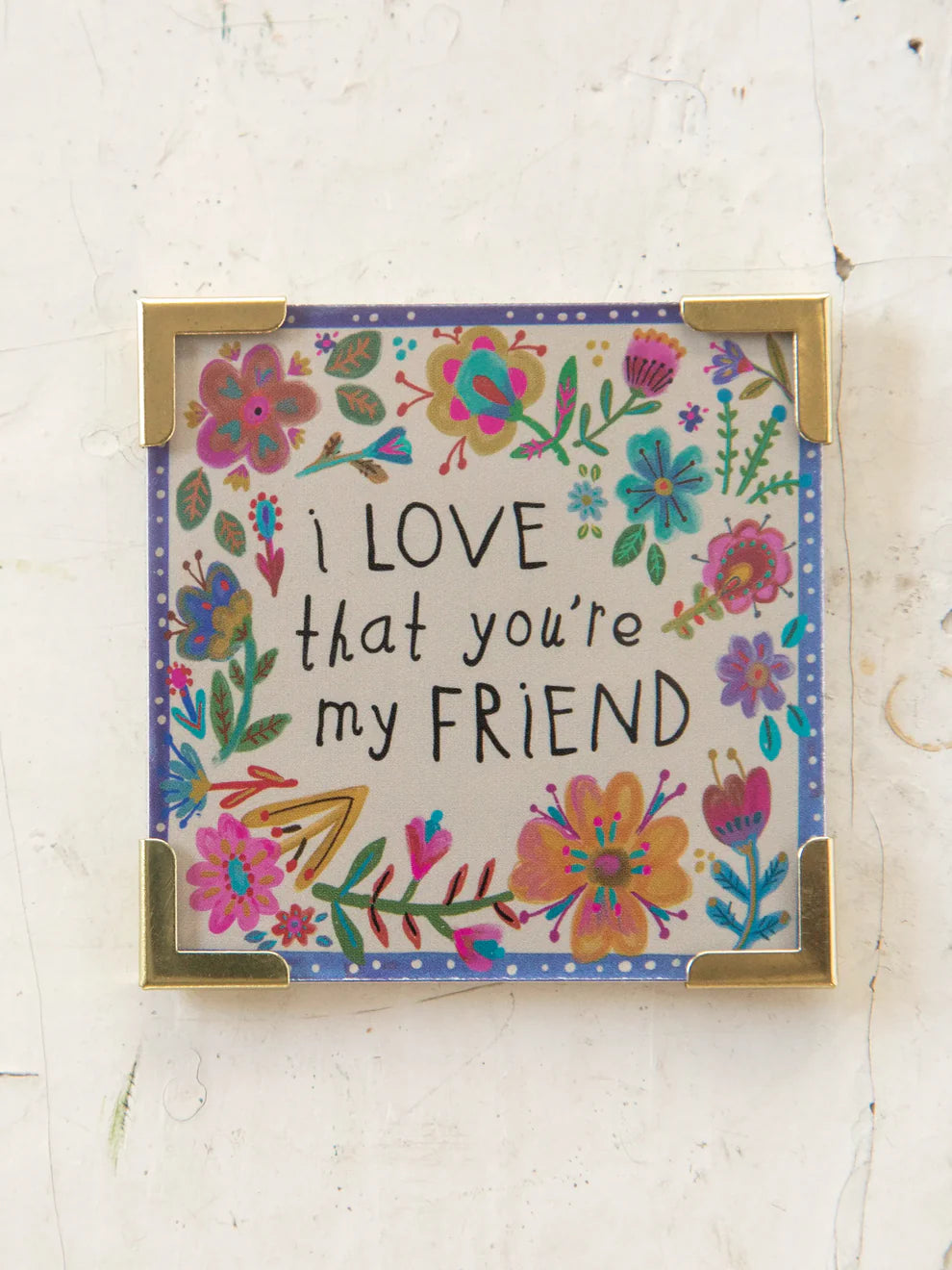NL Corner Magnet Keepsake - Friend