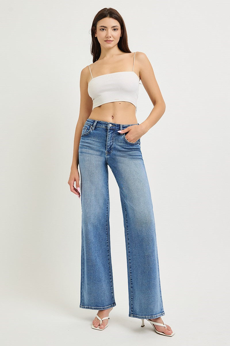 SLOUCHY WIDE JEANS by RISEN