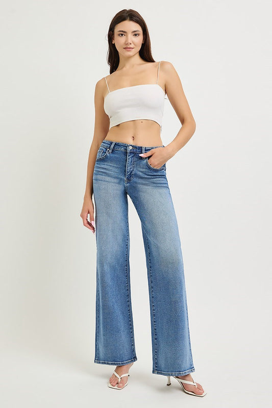 SLOUCHY WIDE JEANS by RISEN