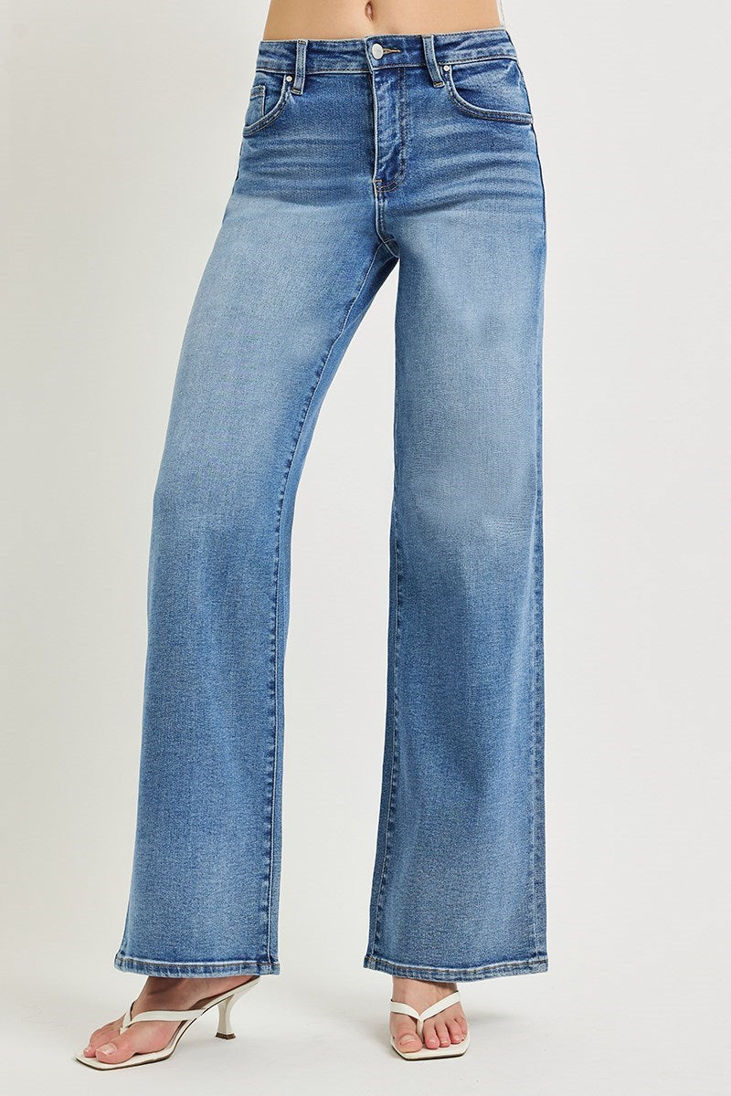 SLOUCHY WIDE JEANS by RISEN