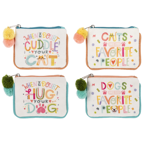 Furry Friends Coin Purses