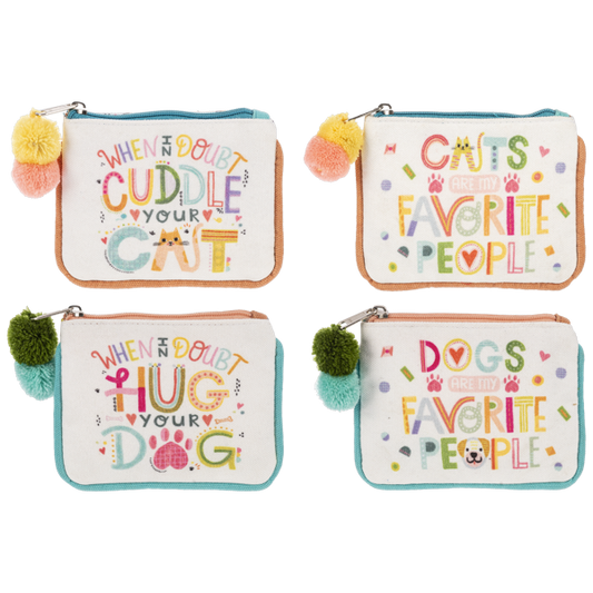 Furry Friends Coin Purses