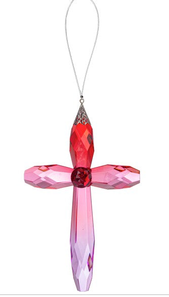 Acrylic Glory Hanging Crosses