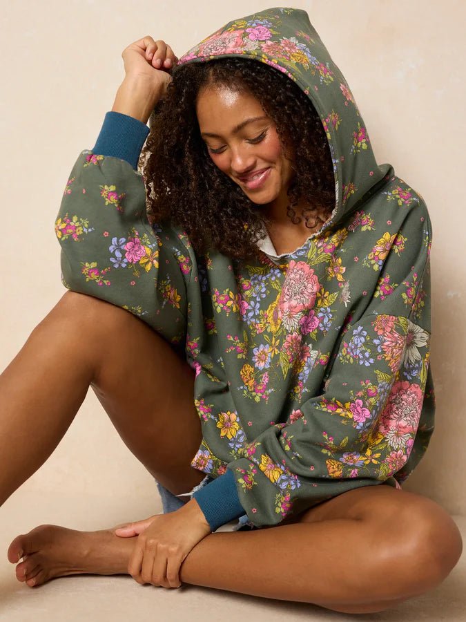 NL Oversized Printed Hoodie